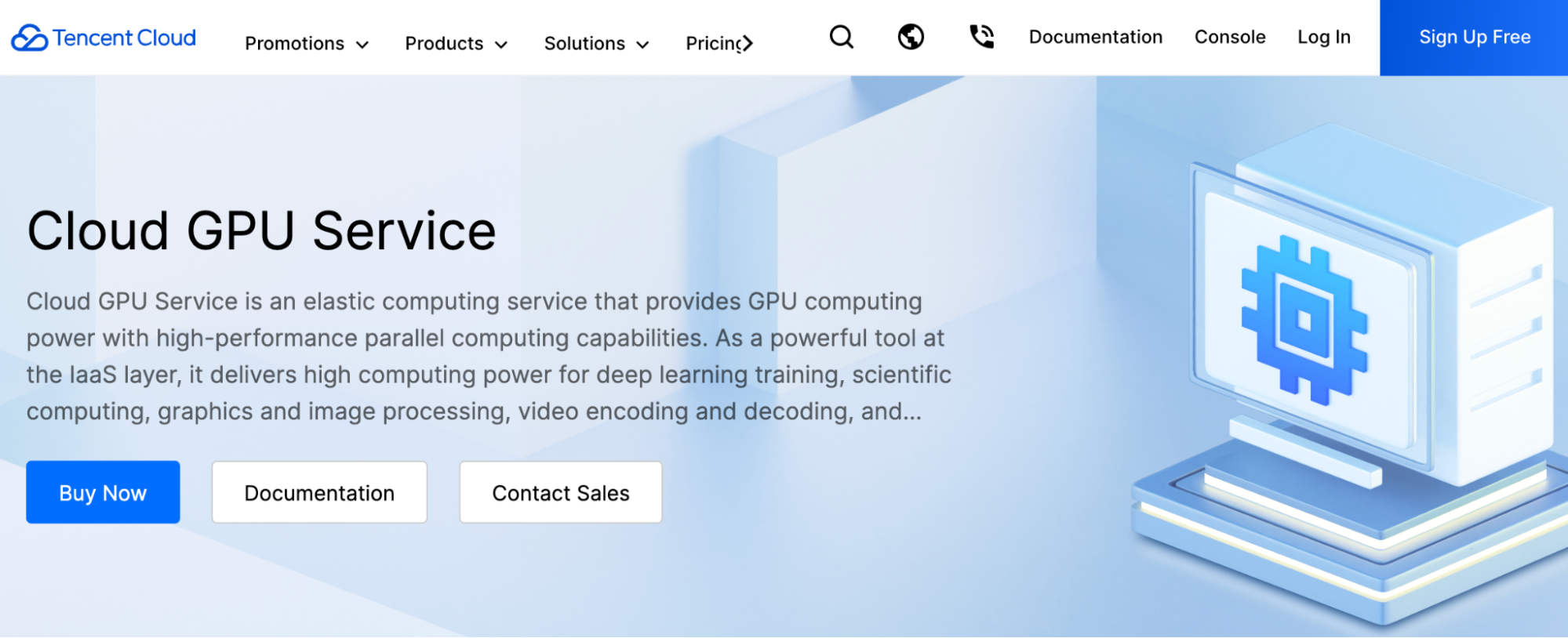 image How to choose a cloud GPU Provider - Tencent Cloud